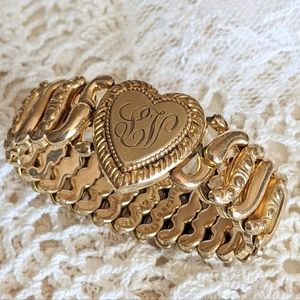 Vintage Heart Bracelet
